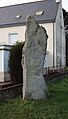 Le menhir de Mentoul.