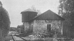 Östra Värmlands Järnväg engine shed Persberg Sweden.jpg