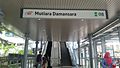 Pintu A menghala ke stesen MRT Mutiara Damansara.