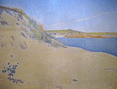 Plage de Saint-Briac, 1890, Musée des Beaux-Arts Pouchkine.