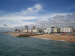 Byen Brighton, East Sussex