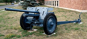 Pak 36(r) páncéltörő löveg, kiállítva a CFB Borden-ben.