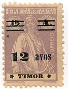 Stamp of Portuguese Timor.