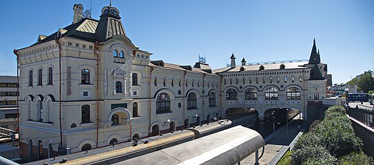 Vladivostok train station.