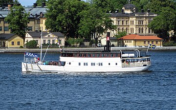 M/S Enköping framför Skeppsholmen.