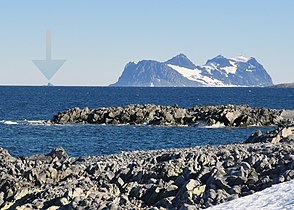 Guébriant Islands seen from Rothera Point