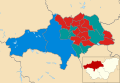 2007 results map