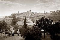 Gezicht op Bethlehem, 1898