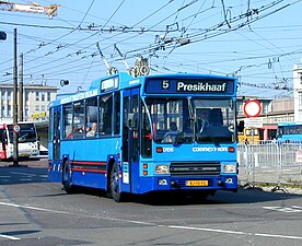 Den Oudsten B79T van het Arnhems trolleybusnet
