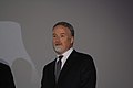 David Fincher at the Paris premiere of his film The Girl with the Dragon Tattoo (Januar 2012)