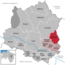 Eldingen – Mappa