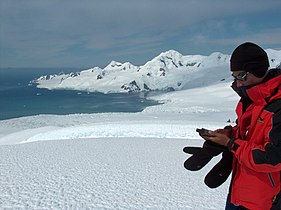 Field work on Melnik Peak