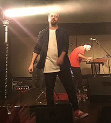 Frah Quintale performing in Rome (2018)