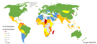 Percentage population undernourished world map.PNG