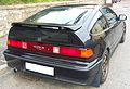 1987-1991 Honda CRX, posteriore