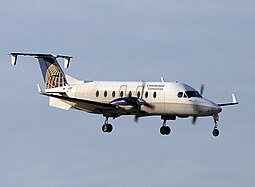 Continental Connectionin Beechcraft 1900D.