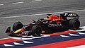 Max Verstappen pilotando o RB19 durante o GP da Áustria de 2023.