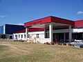 Hurricane Ike damage to school building