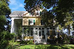 Livingston Homestead, Highland Park, NJ south view.