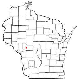 Location of Black River Falls, Wisconsin