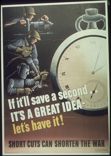 File:"If it'll save a second. . IT'S A GREAT IDEA" - NARA - 513582.jpg