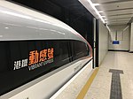 Vibrant Express at Hong Kong West Kowloon railway station