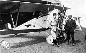 Bert Hall & Nieuport 11 C.1