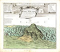 Darstellung des Brockens von L. S. Bestehorn aus dem Jahr 1732