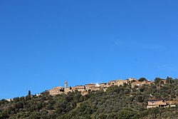 View of Castelnuovo dell'Abate