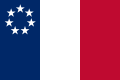 Bandera no oficial del 1861