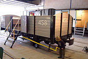 Bakwagen 458 uit 1898, juist gerestaureerd en onthuld; 22 september 2007.