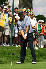 Padraig Harrington durant la Ryder Cup 2004