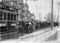 Suffrage hikers in Newark, New Jersey, in 1913