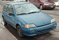 1994 Pontiac Firefly 3-door hatchback (Canada)