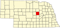 State map highlighting Greeley County