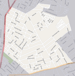 Street map of Maroñas–Parque Guaraní