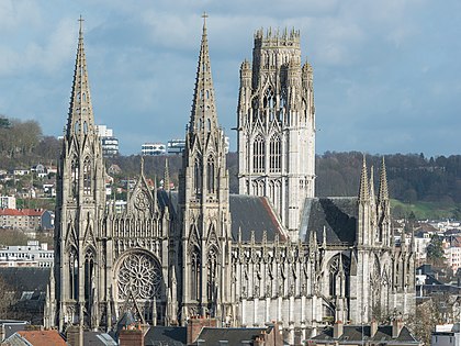 Abadia de Saint-Ouen, Rouen (1318-1537)