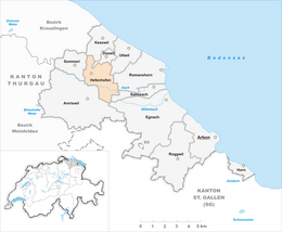 Hefenhofen – Mappa