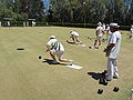 People bowling