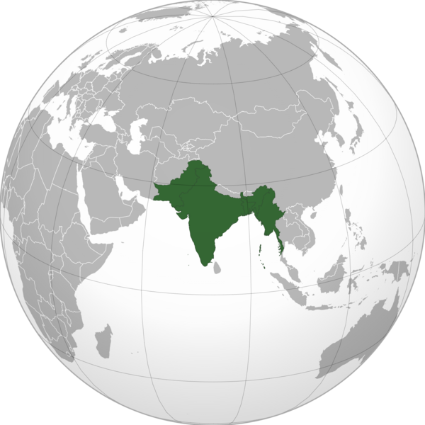 File:British India (orthographic projection).png