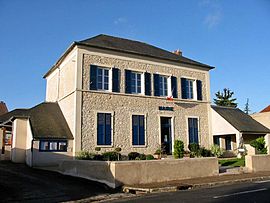 The town hall in Jumeauville