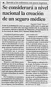 Se considerará a nivel nacional la creación de un seguro médico.jpg