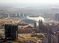 Vue depuis la Tianjin TV Tower, le 3 avril 2007