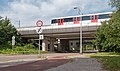 Metro-en spoorviaduct bij de Berceusestraat