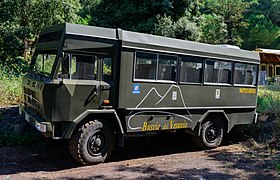 Bus shuttle - national park Vesuvius - Campania - Italy - July 9th 2013 - 01.jpg