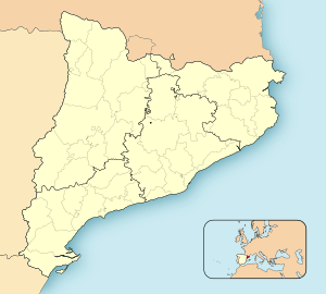 Val d'Aranの位置（カタルーニャ州内）
