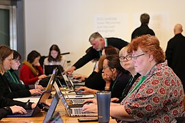 New editors learn about Wikipedia, Edit for Equity event, Wellington