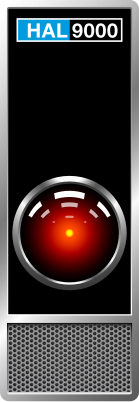 Illustration of HAL 9000