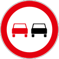 B31 Overtaking prohibited