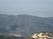 箱根駒ヶ岳から見た明星ヶ岳